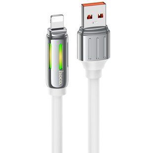 Дата кабель Hoco U136 Prize USB to Lightning 2.4A (1.2m) 74181 фото