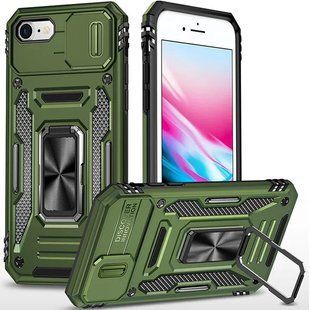 Ударостійкий чохол Camshield Army Ring для Apple iPhone 7 / 8 / SE (2020) (4.7") 68265 фото