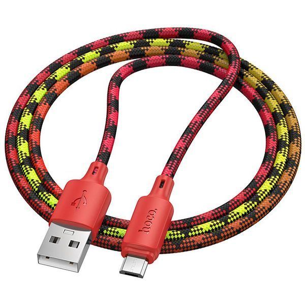 Дата кабель Hoco X116 Meridian USB to MicroUSB 2.4A (1m) 79089 фото