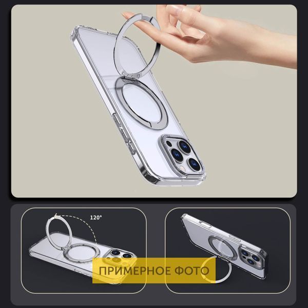 Чохол TPU+PC Empire with MagSafe and Ring для Apple iPhone 16e (6.1") 78850 фото