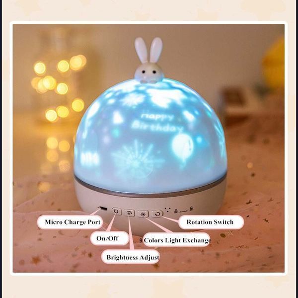 Уцінка Нічник Moon E04 with Bluetooth and Remote Control 1200 mAh 67925 фото