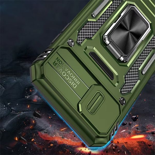 Ударостійкий чохол Camshield Army Ring для Apple iPhone 7 / 8 / SE (2020) (4.7") 68265 фото