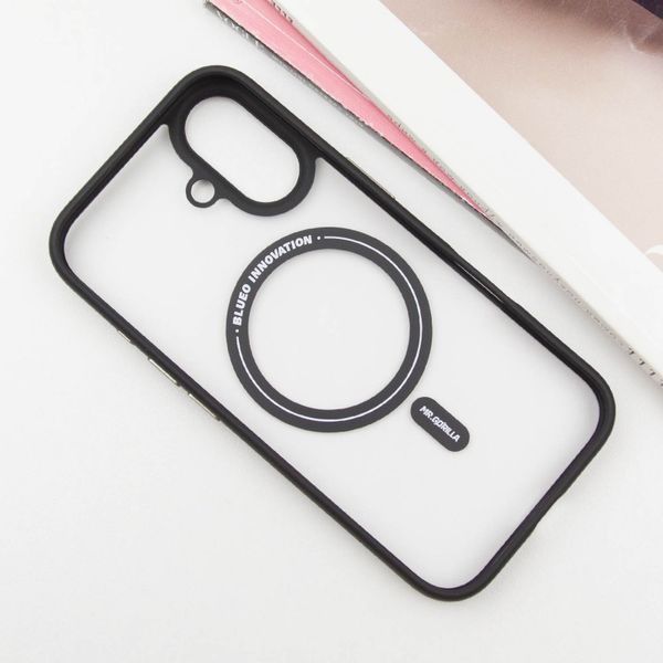 TPU+PC чохол Blueo Skin Friendly Frosted with MagSafe для Apple iPhone 16 (6.1") 73495 фото