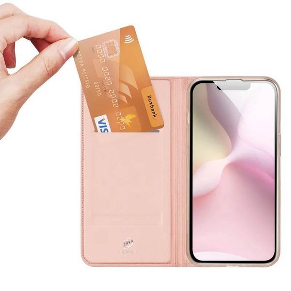 Чохол-книжка Dux Ducis з кишенею для візиток для Apple iPhone 16e (6.1") 77170 фото