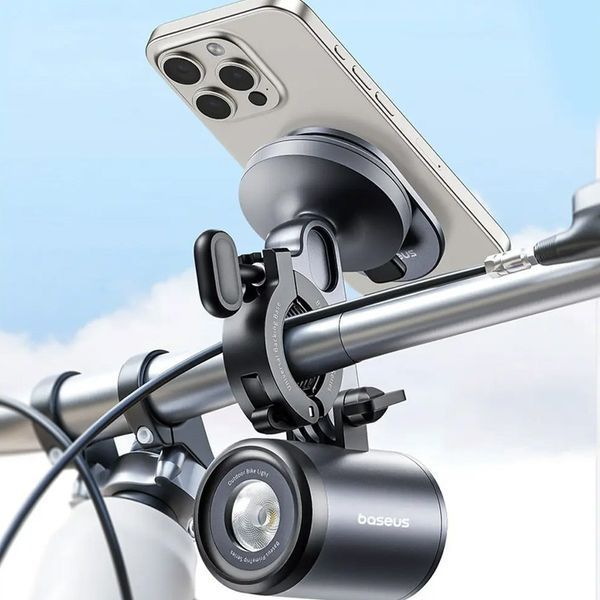 Ліхтар велосипедний Baseus PrimeTrip Series Dual-Color Bike Light 2-in-1 (C12569000121-0) 77852 фото