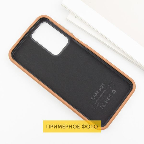 Шкіряний чохол Leather Case Metal Buttons для Xiaomi Redmi 13C / Poco C65 76073 фото