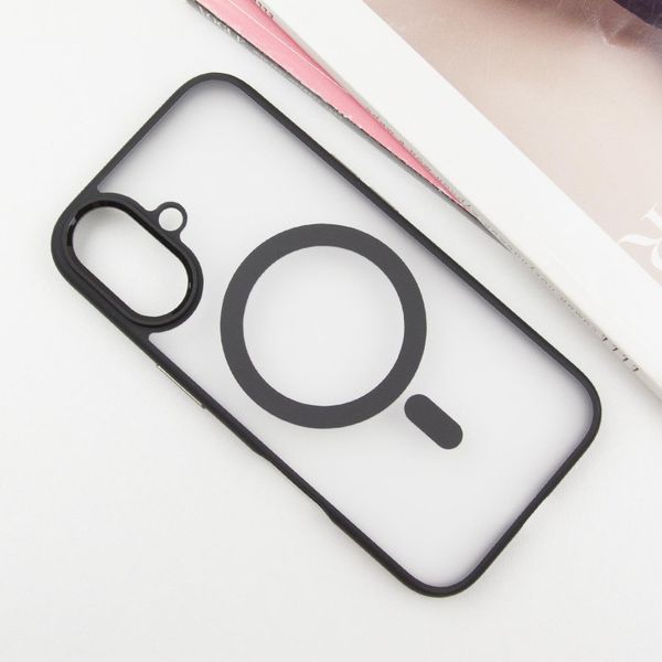 TPU+PC чохол Blueo Skin Friendly Frosted with MagSafe для Apple iPhone 16 (6.1") 73495 фото