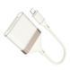 Перехідник Hoco UA40 Crystal 2in1 Lightning to SD/TF (0.15m) 82455 фото 4