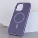 Шкіряний чохол Bonbon Leather Metal Style with MagSafe для Apple iPhone 14 Pro (6.1") 65461 фото 3