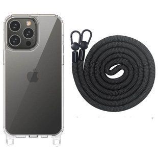 Чохол TPU Transparent with Straps для Apple iPhone 13 Pro Max (6.7") 72063 фото