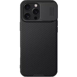 Карбонова накладка Nillkin CamShield Pro для Apple iPhone 16 Pro (6.3") 73658 фото
