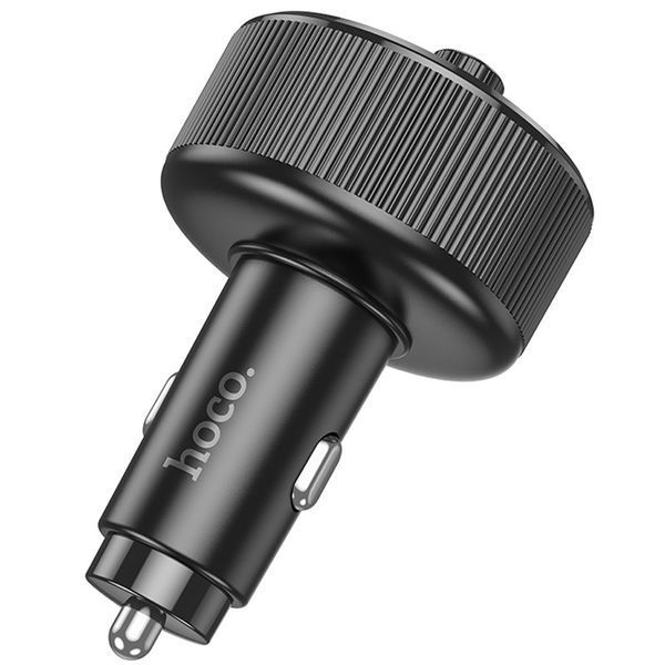 АЗП FM модулятор Hoco E82 Guerrero PD30W+QC3.0 (2USB-A/1C) 71137 фото