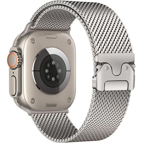 Ремінець Hoco WA33 Original series umbrella buckle Milanese steel strap для Apple watch 44/45/46/49mm 80245 фото