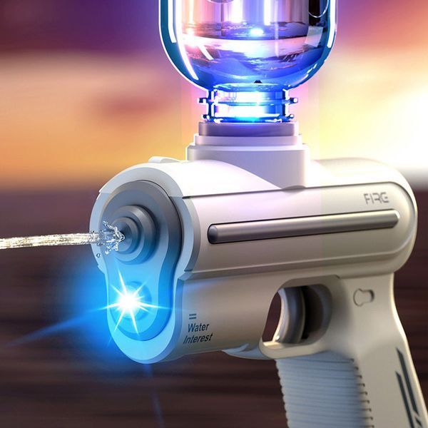 Водяний акумуляторний пістолет Water Gun 9007B (200ml) with lithium battery 78662 фото