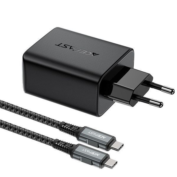 МЗП Acefast A17 PD65W GaN (1USB-A/1C/1HDMI) + кабель Type-C to Type-C 65897 фото