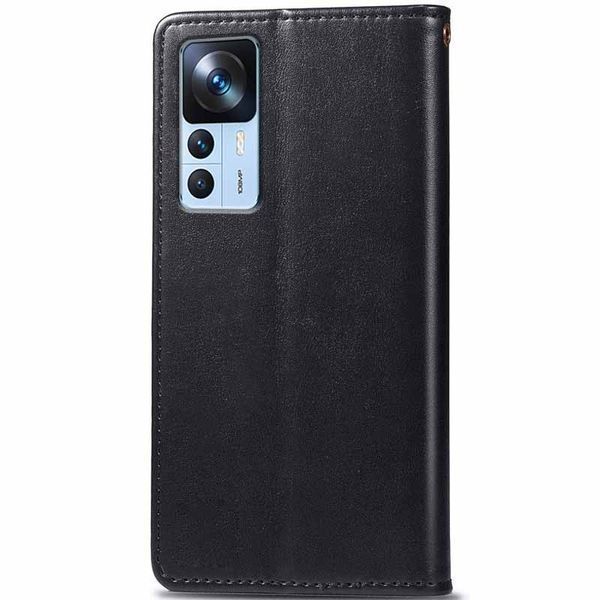 Шкіряний чохол-книжка GETMAN Gallant (PU) для Xiaomi 12T / 12T Pro 57508 фото