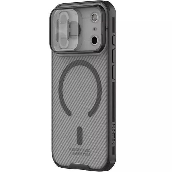 Карбонова накладка Nillkin CamShield Pro Magnetic для Apple iPhone 17 Pro Max (6.9") 80577 фото