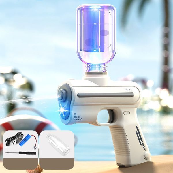 Водяний акумуляторний пістолет Water Gun 9007B (200ml) with lithium battery 78662 фото