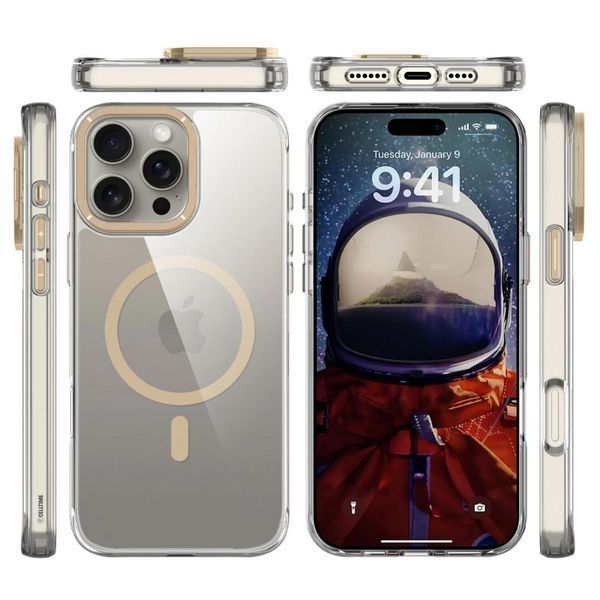 Чохол TPU Space Case Apex with MagSafe для Apple iPhone 16 Pro (6.3") 76649 фото
