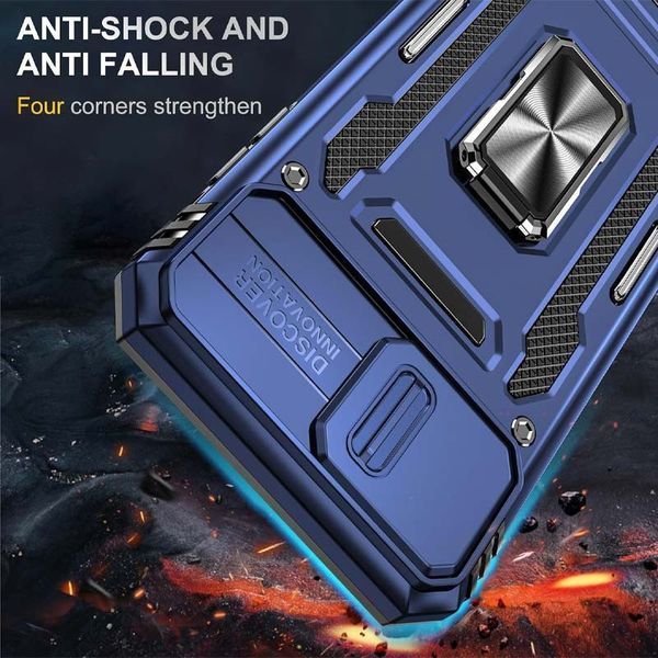 Ударостійкий чохол Camshield Army Ring для Apple iPhone 7 plus / 8 plus (5.5") 68266 фото