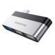 Перехідник HUB Borofone DH1 Type-C to USB 3.0 + 2xUSB 2.0 57042 фото 2