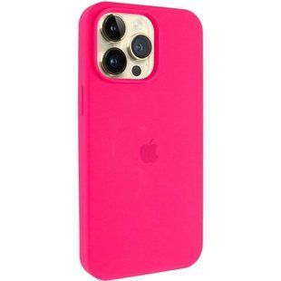Чохол Silicone Case (AA) Logo with MagSafe для Apple iPhone 14 Pro Max (6.7") 80640 фото