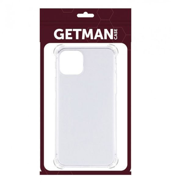 TPU чохол GETMAN Ease logo посилені кути для Apple iPhone 12 Pro / 12 (6.1") 64844 фото