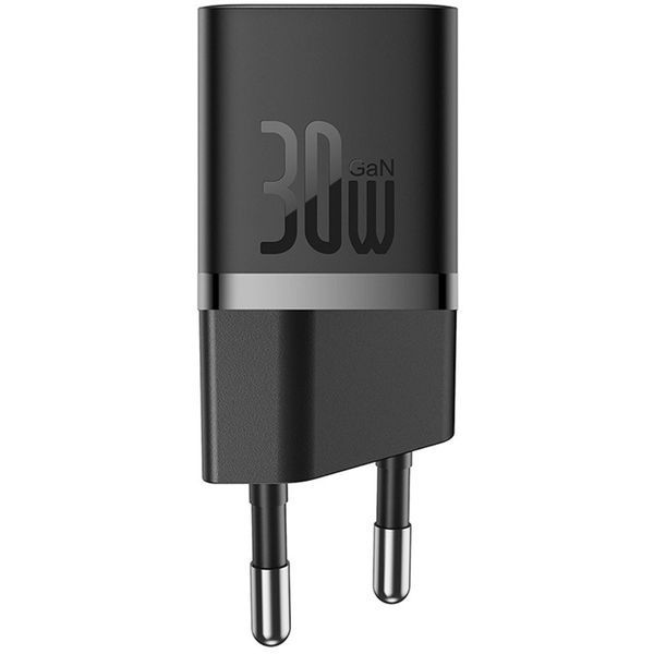 МЗП Baseus GaN5 Fast Charger (mini) 30W (1USB-C) + кабель Type-C to Type-C (P10110902) 76503 фото