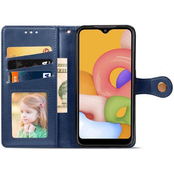 Шкіряний чохол-книжка GETMAN Gallant (PU) для Xiaomi Redmi 10C 54776 фото