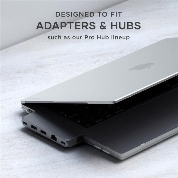 Чохол-накладка Clear Shell для Apple MacBook Pro 14.2" (A2442/A2779/A2918/A2992/A3112/A3185/A3401) 67306 фото