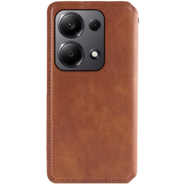 Шкіряний чохол-книжка GETMAN Cubic (PU) для Xiaomi Poco X6 / Note 13 Pro 5G 70432 фото