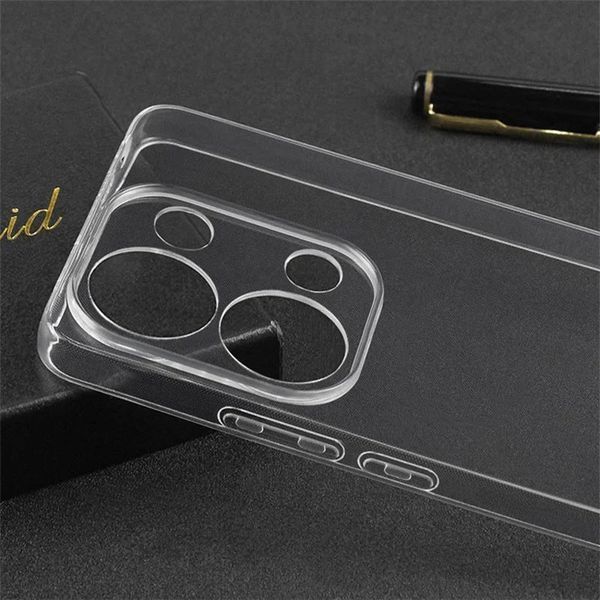 TPU чохол Epic Transparent 1,5mm Full Camera для Xiaomi Poco X6 / Note 13 Pro 5G 69242 фото