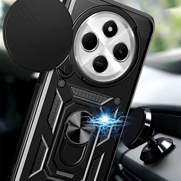 Чохол Ummi Camshield Serge Ring для Xiaomi Redmi 14C / A4 / Poco C75 / M7 5G 80722 фото
