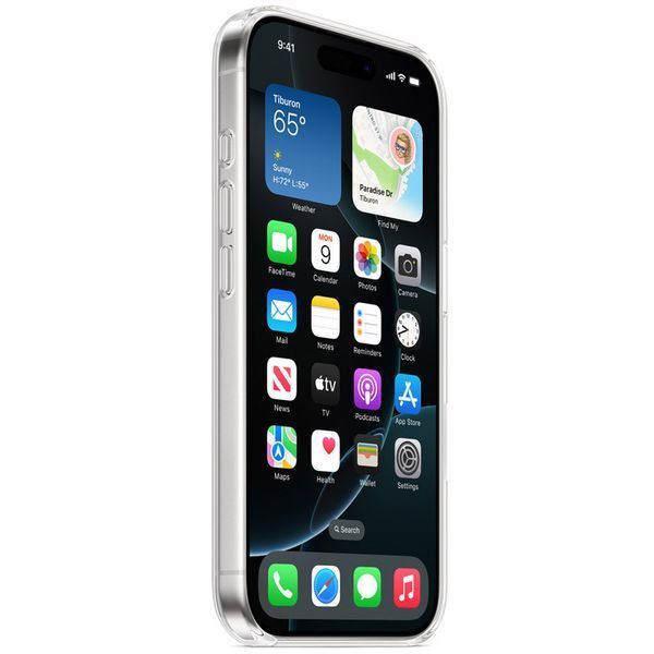 Чохол Clear Case (AAA) with MagSafe and Animation для Apple iPhone 16 Pro Max (6.9") 79470 фото
