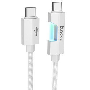 Дата кабель Hoco U123 Regent colorful 60W Type-C to Type-C (1.2m) 69114 фото