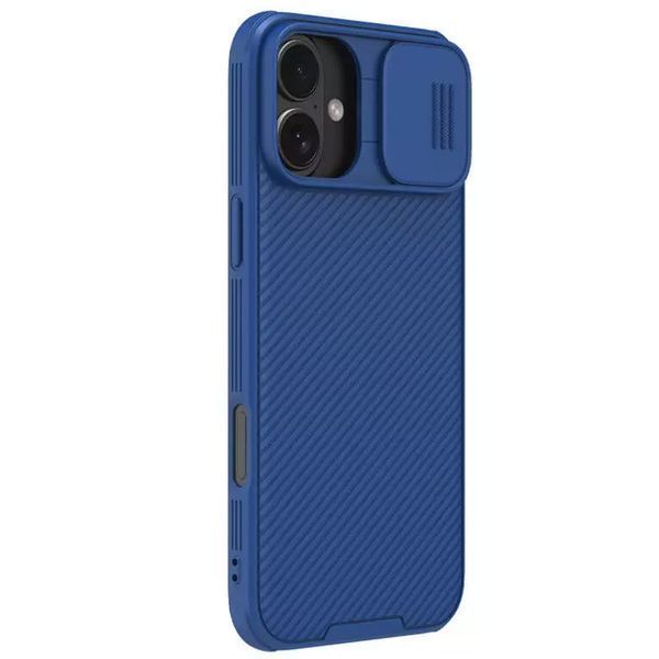 Карбонова накладка Nillkin CamShield Pro Magnetic для Apple iPhone 16 (6.1") 73660 фото