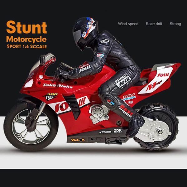 Мотоцикл на радіокеруванні Motorcycle Stunt Drift six-axis Gyroscope 70974 фото