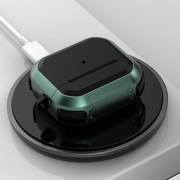 Футляр протиударний Black ed. для навушників Airpods 3 79162 фото