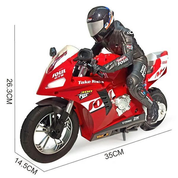 Мотоцикл на радіокеруванні Motorcycle Stunt Drift six-axis Gyroscope 70974 фото