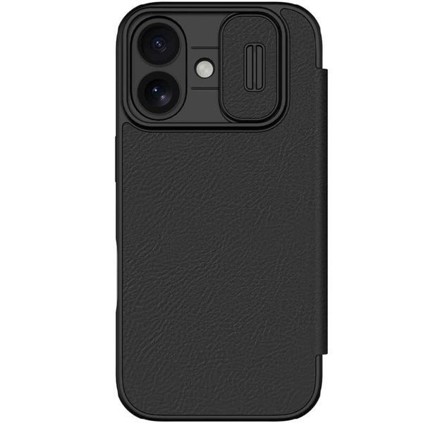 Шкіряний чохол-книжка Nillkin Qin Pro Camshield для Apple iPhone 17 (6.3") 81512 фото