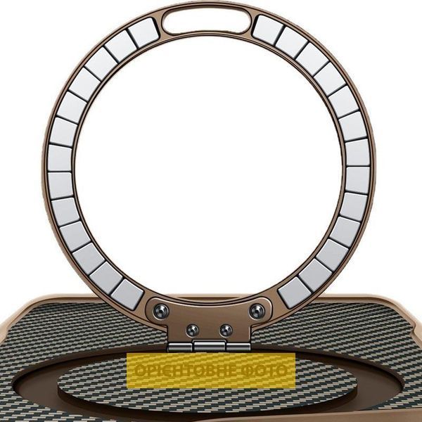 TPU+PC чохол Metal Buttons with MagSafe Carbon Ring для Apple iPhone 17 (6.3") 80929 фото
