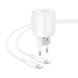 МЗП Borofone BA93A Lustrous PD20W+QC3.0 (1USB-A/1C) + кабель Type-C to Type-C 76754 фото 2