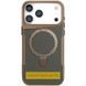 TPU+PC чохол Metal Buttons with MagSafe Carbon Ring для Apple iPhone 17 (6.3") 80929 фото 1