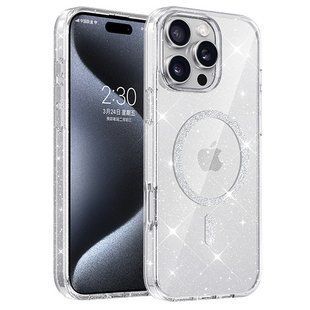 Чохол TPU Eclipse Sparkle (MagFit) для Apple iPhone 16 Pro Max (6.9") 77646 фото