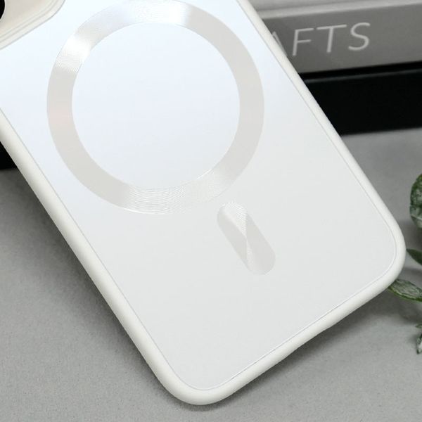 Чохол TPU+Glass Sapphire Midnight with MagSafe для Apple iPhone 15 (6.1") 66639 фото