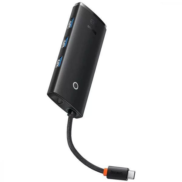 Перехідник HUB Baseus Lite Series 5in1 (Type-C to HDMI + 3xUSB 3.0 + PD) (WKQX04) 63016 фото
