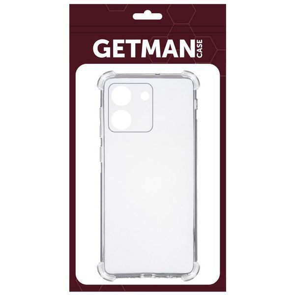 TPU чохол GETMAN Ease logo посилені кути Full Camera для Xiaomi Poco M7 Pro 5G 79720 фото