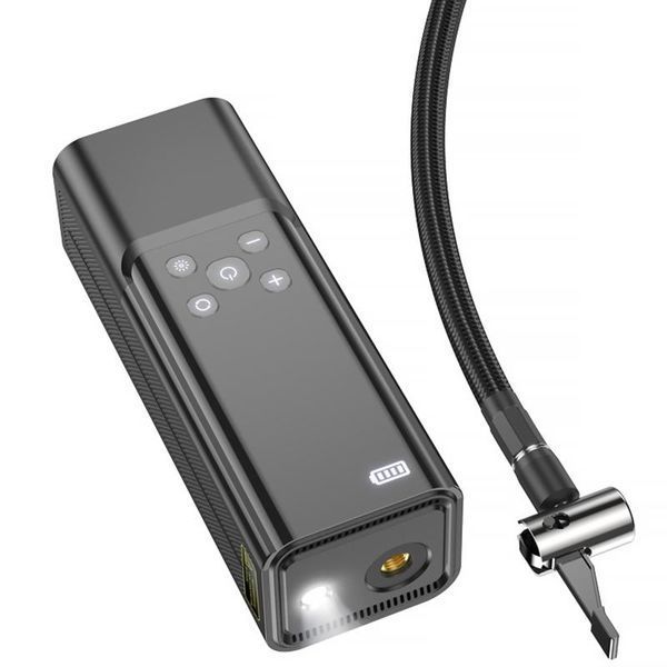 Автомобільний насос Hoco ZP7 Maddy smart (5000 mAh) 76898 фото