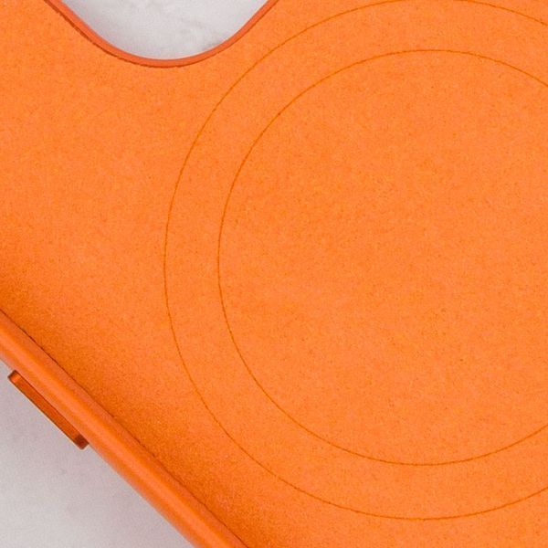 Шкіряний чохол Leather Case (AAA) with MagSafe and Animation для Apple iPhone 14 (6.1") 57152 фото