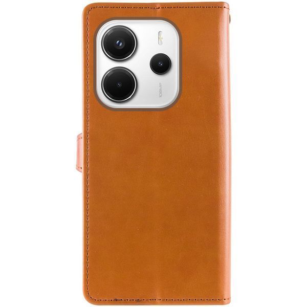 Шкіряний чохол-книжка GETMAN Gallant (PU) для Xiaomi Redmi Note 14 4G (Europe version) 77937 фото